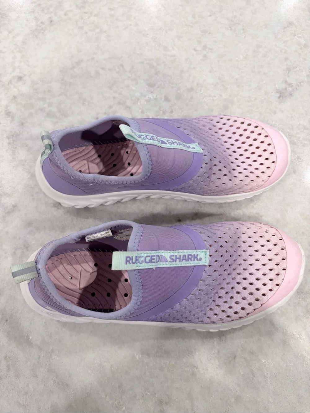 Rugged Shark Girls Water Shoe - Size 4